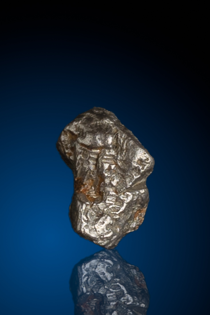 (image for) Exceptional Dense Platinum Crystal Nugget from Russia